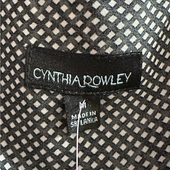 Cynthia Rowley Geometric Pattern Top Size‎ Medium - Picture 8 of 9